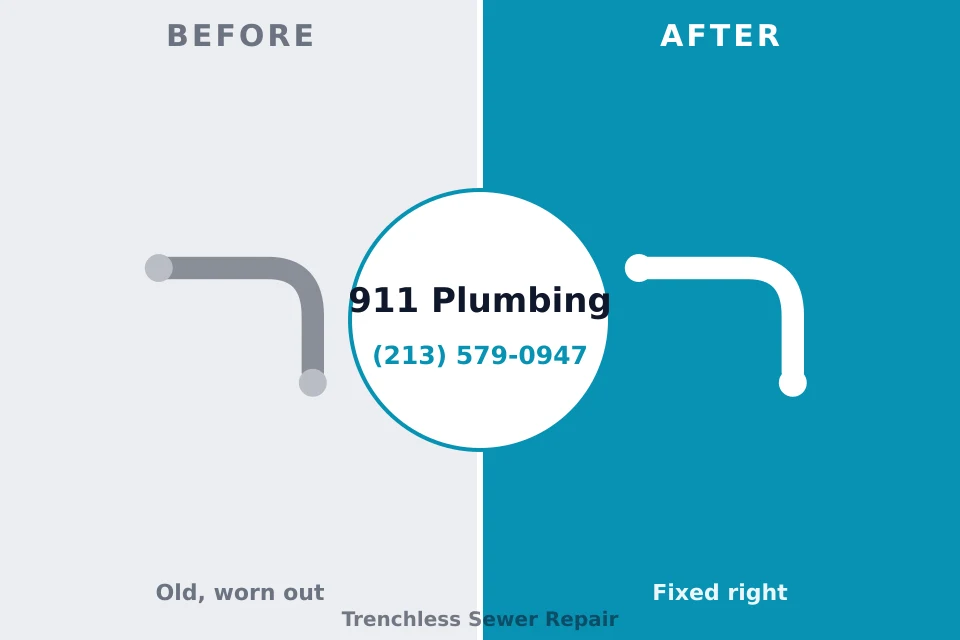 Before and after: plumbing company Nicholson, GA